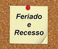 PERÍODO DE RECESSO