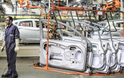 Indústria do Brasil tem crescimento recorde em julho com reabertura.