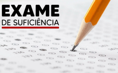 Inscrições abertas para a 1ª edição do Exame de Suficiência em 2023