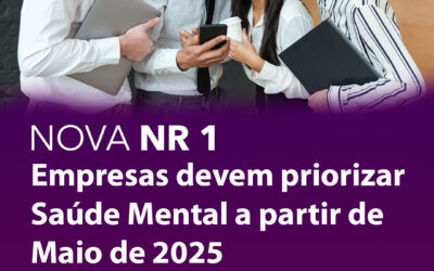 NR1 Atualizada: Um Novo Olhar para a Saúde Mental no Trabalho