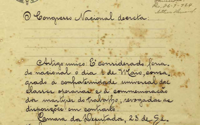 Dia do Trabalho completa cem anos; veja como o 1º de Maio surgiu no Brasil