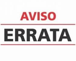 AVISO DE ERRATA PARA OS COLABORADORES DA SOLUTIC-2010